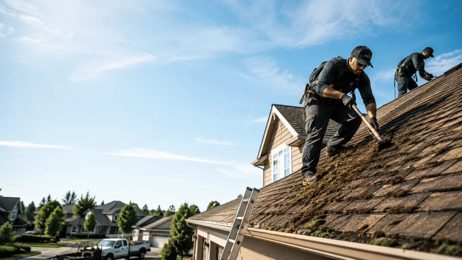 Roof Moss Removal in Limestone, ME near me